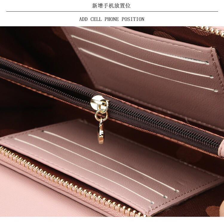 Ví nữ cầm tay, đeo chéo cao cấp Baellerry Hàn Quốc - 5 MÀU THỜI TRANG