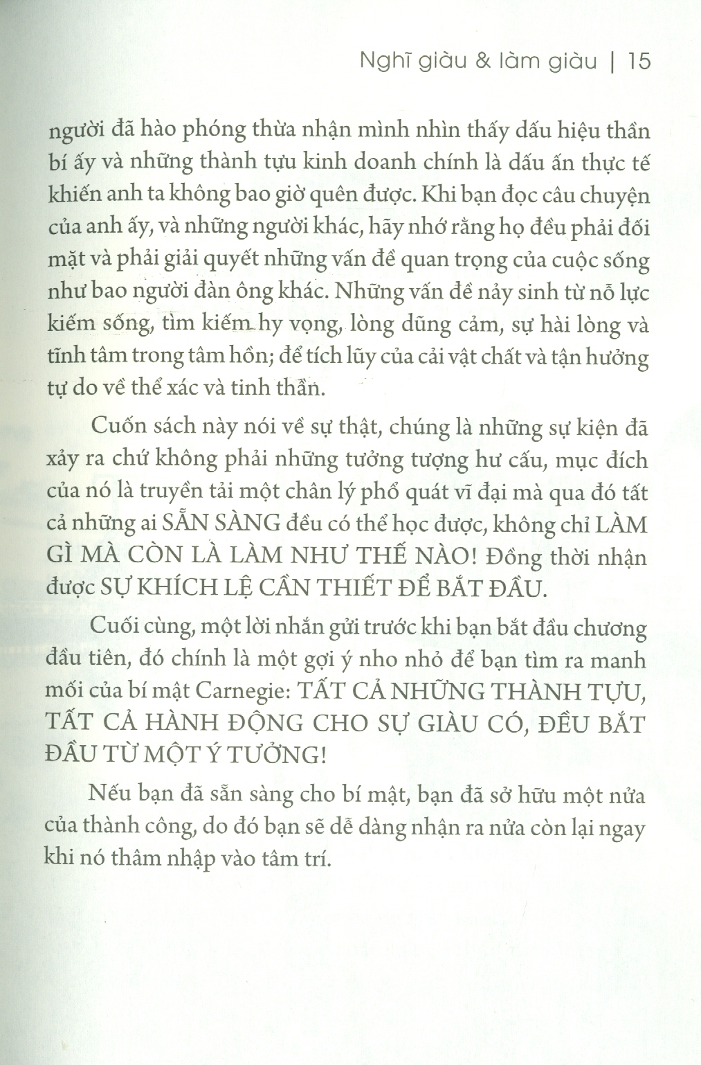 Nghĩ Giàu &amp; Làm Giàu - Phiên bản mới (Hoàng Yến dịch)