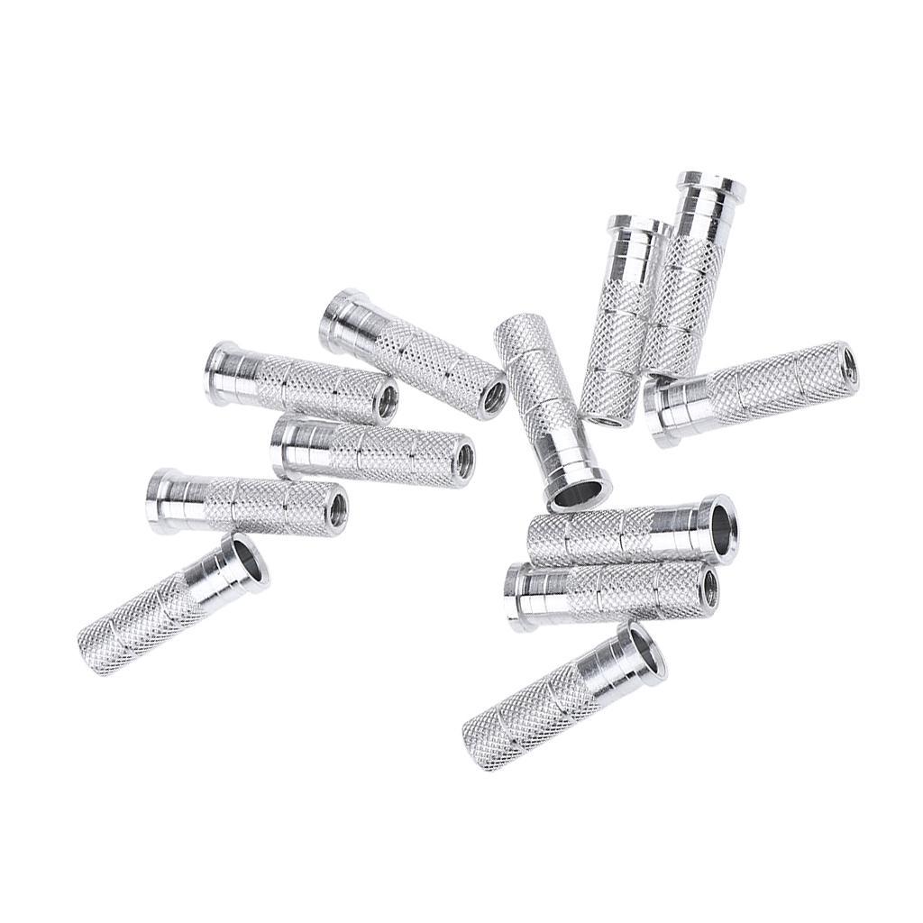 10x12 Pieces Aluminum Arrow Inserts for 6.2mm Arrow Shaft Archery Accessories