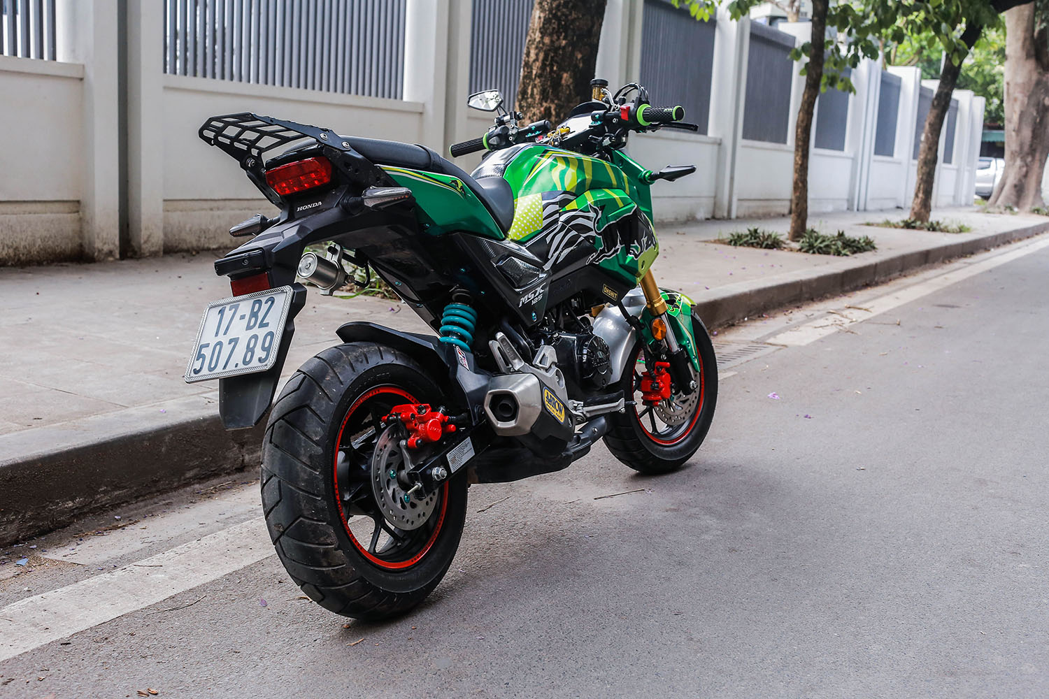 Tem trùm MSX 2017 Green Bull