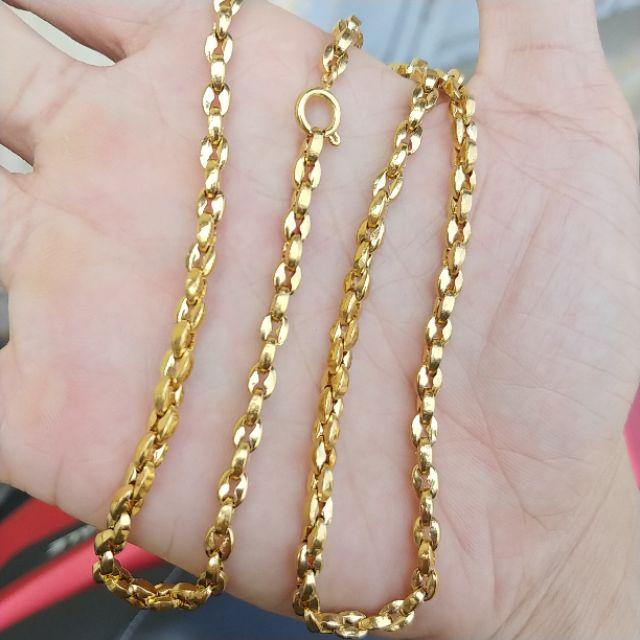Dây Chuyền Mắc Xích Nhỏ Kiểu Bầu Không Phai Màu- Mang lâu dài tắm rửa thoải mái
