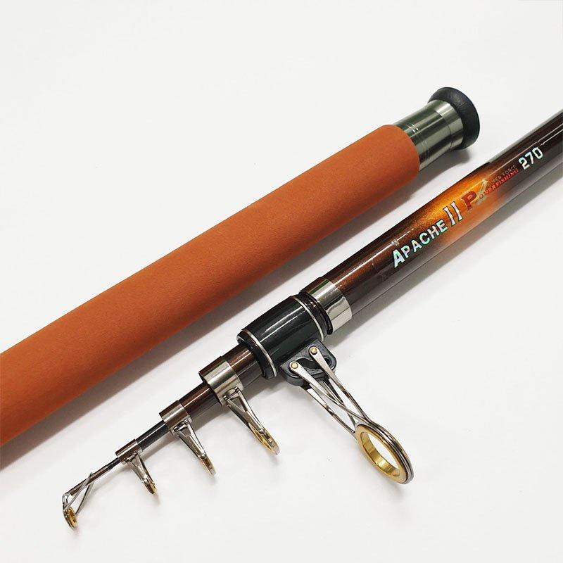 Cần câu máy Apache II chất liệu Carbon có các chiều dài từ 2m1 đến 3m6 CM13