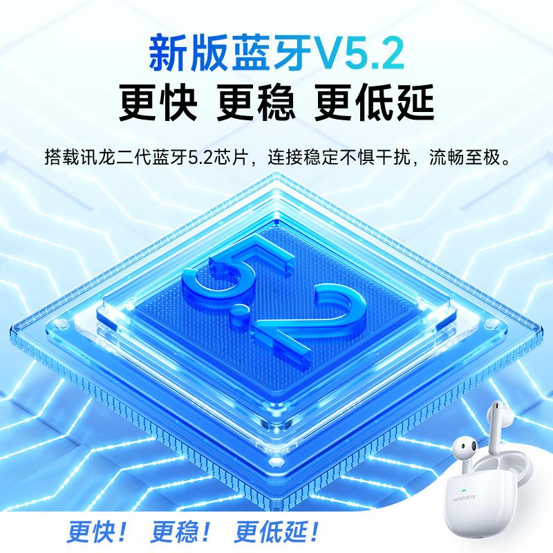 Đảm bảo chất lượng E03 Tai nghe Bluetooth không dây thật thể thao mới thời lượng pin dài trò chơi giảm tiếng ồn bán trong tai nữ
