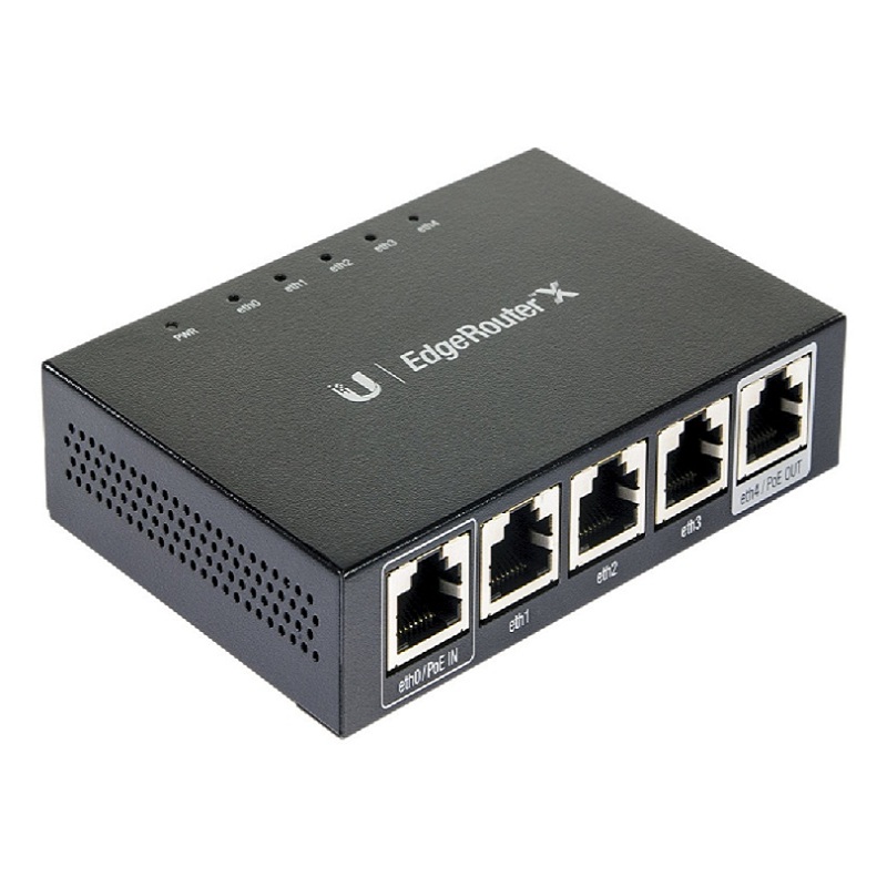 Cân Bằng Tải Cộng Băng Thông Ubiquiti EdgeRouter X Router - Hàng chính hãng