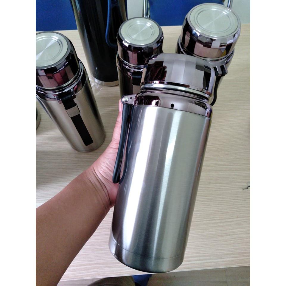 Bình giữ nhiệt 1500ml lõi inox 304 không gỉ nắp titan sang trọng giữ nhiệt 6-8h tiện lợi - T2K Shop