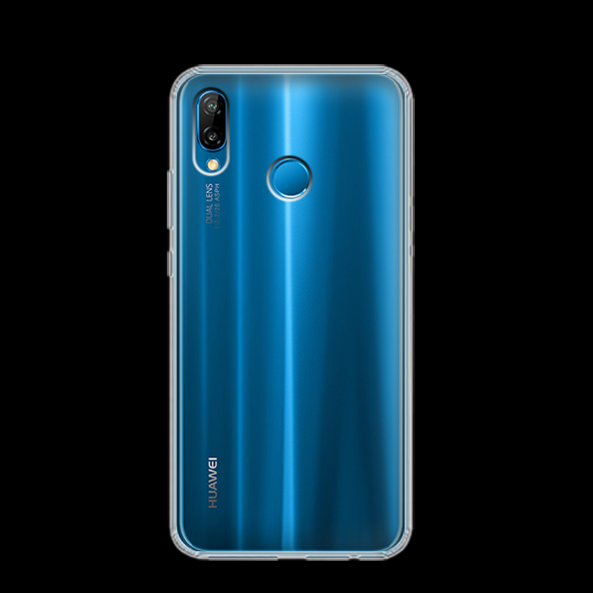 Ốp lưng cho Huawei NOVA 3E - 01141 - Ốp dẻo trong - Hàng Chính Hãng