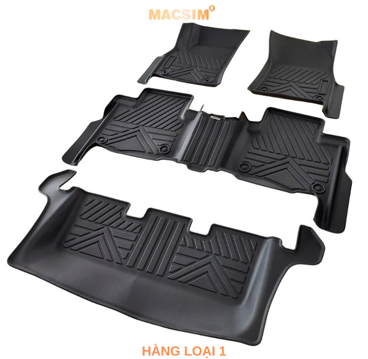 Thảm lót sàn 1 lớp sd3 Toyota Fortuner 2017- nay / Toyota Innova 2017- nay Nhãn hiệu Macsim