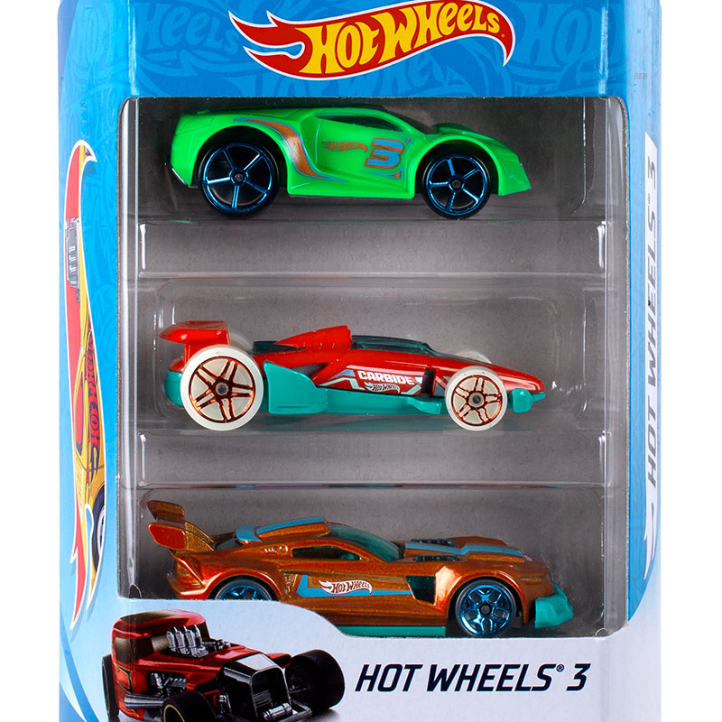 Đồ Chơi Bộ 3 Siêu Xe Hot Wheels K5904 - Giao hàng ngẫu nhiên