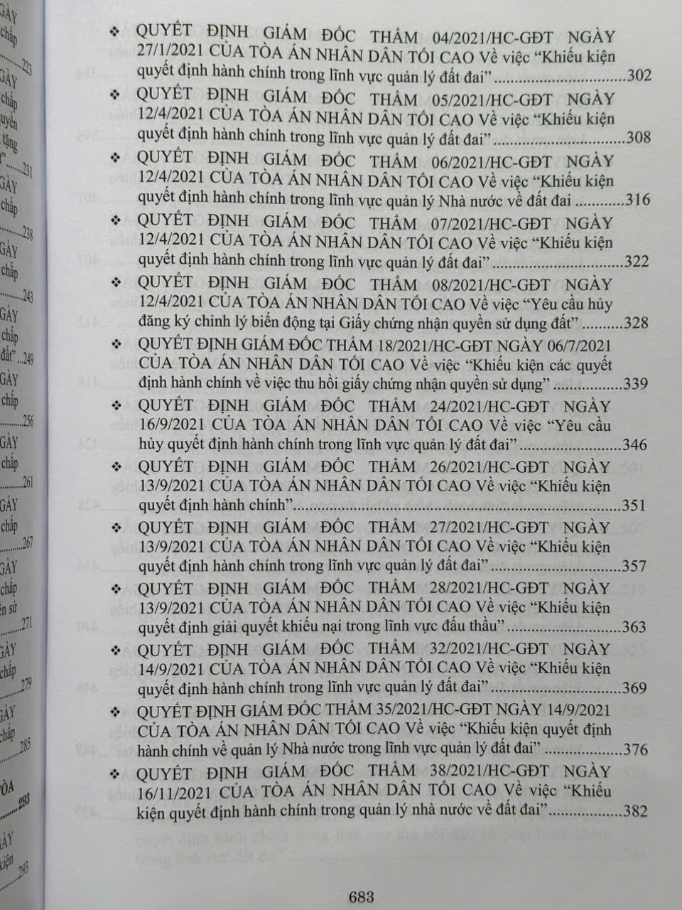 Sách Quyết Định Giám Đốc Thẩm Của Tòa Án Nhân Dân Tối Cao Về Hình Sự, Dân Sự, Hành Chính, Kinh Doanh, Thương Mại, Lao Động, Hôn Nhân Gia Đình (V2432A)