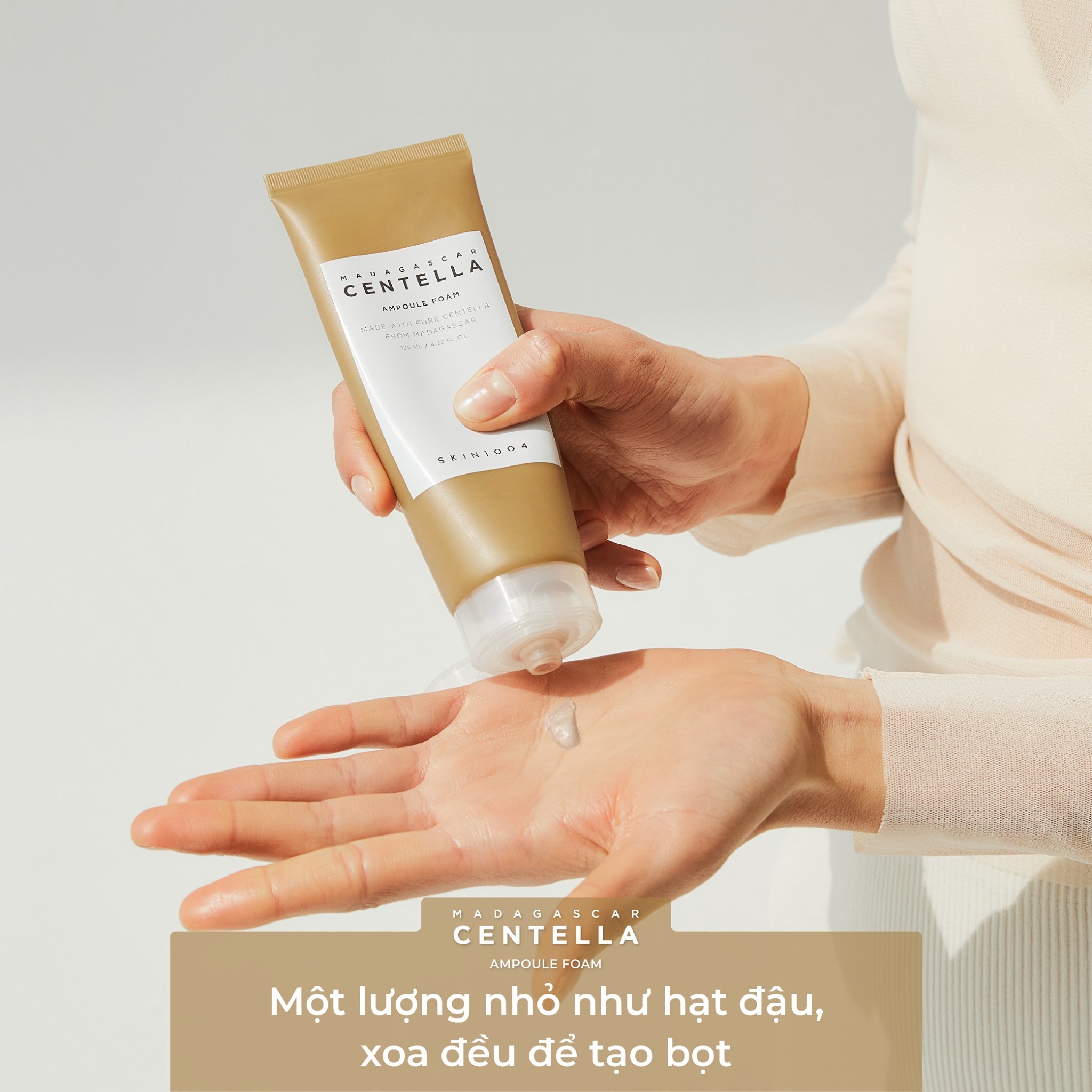 Bộ 3 Sản Phẩm Dưỡng Da Giảm Mụn Skin1004 Madagascar Centella (Dầu tẩy trang + Sữa rửa mặt + Toner)