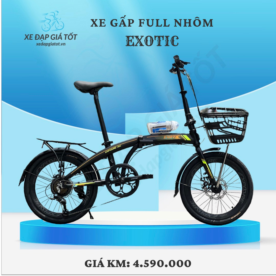 XE GẤP FULL NHÔM EXOTIC