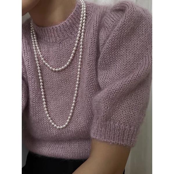 N373 dây chuyền hạt trai sợi dài có khoá tạo được nhiều kiểu dáng xinh xắn cho nữ
