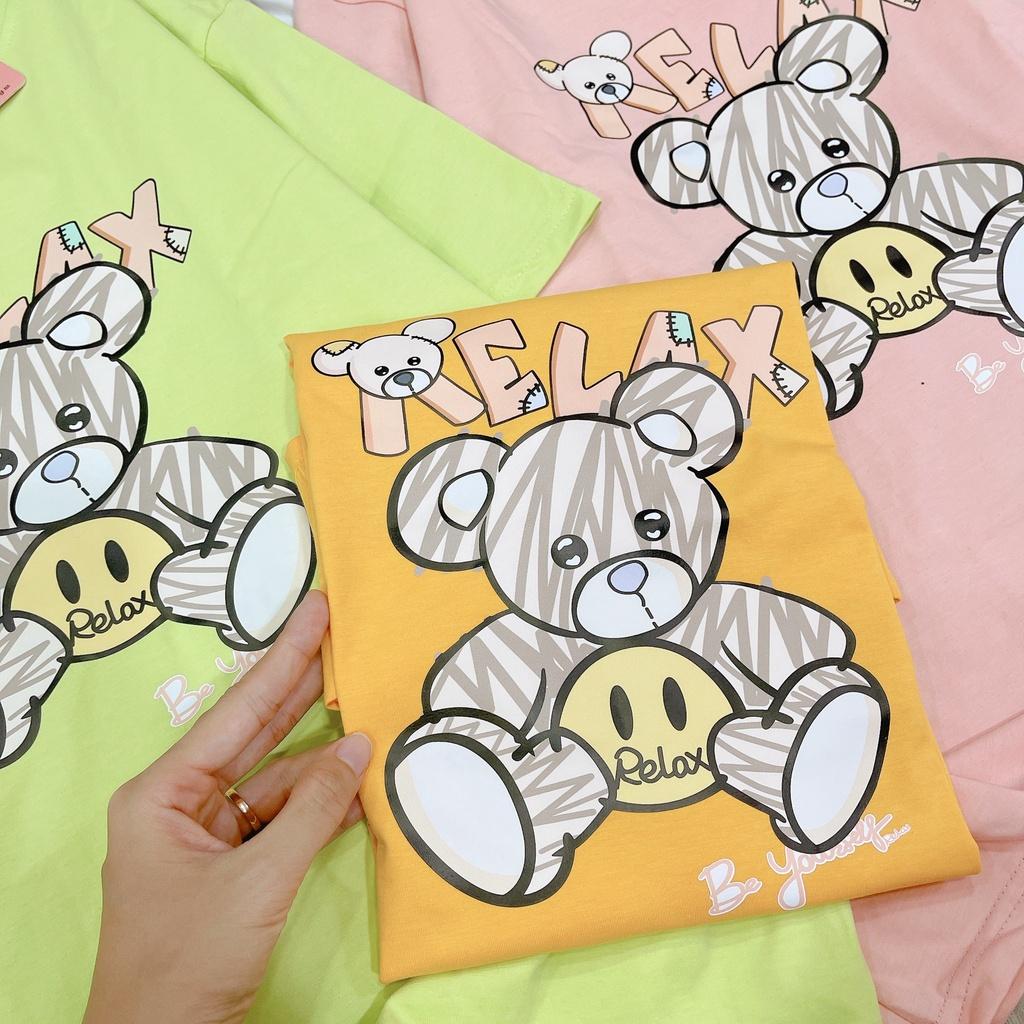 Áo thun tay ngắn Be Yourself unisex size M L XL - GẤU RELAX