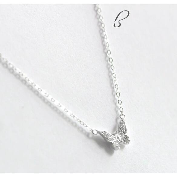 Vồng cổ Bling It bướm bạc BIVC226