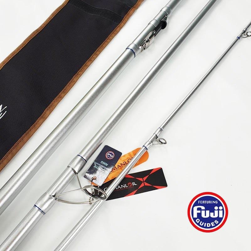 Cần ba khúc Prime Surf 4m2 khoen fuji pat fuji độ cứng T33 săn hàng