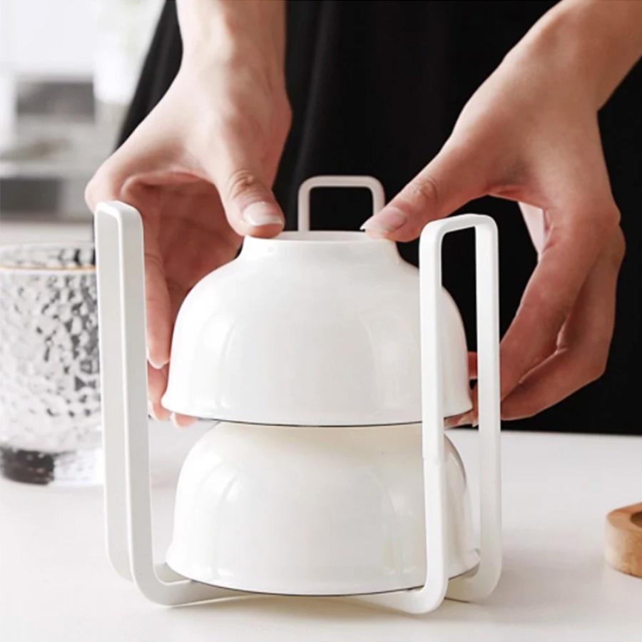 Kệ úp bát trong ngăn tủ KENA MN22 chất liệu sắt sơn tĩnh điện Cao cấp