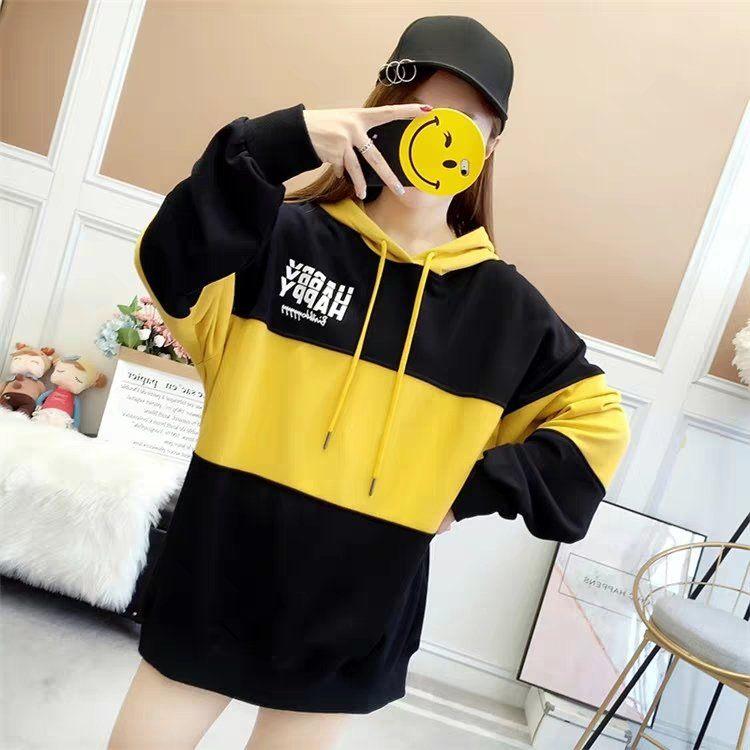 ÁO KHOÁC NỈ HOODIE PHỐI SỌC NGANG HAPPY ÁO KHOAC NAM, ÁO KHOAC NỮ, nam nữ mặc thoải mái, mix cặp,  mix nhóm