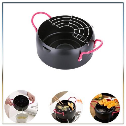 Nồi Chiên Lọc Dầu Xuất Nhật Tặng Kèm 2 Thìa Inox - Free Ship Toàn Quốc