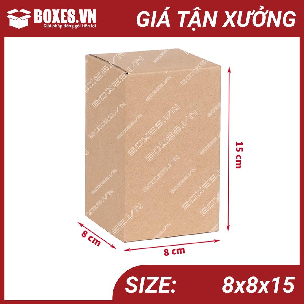 8x8x15 Combo 50 hộp Carton đóng gói hàng giá tại xưởng