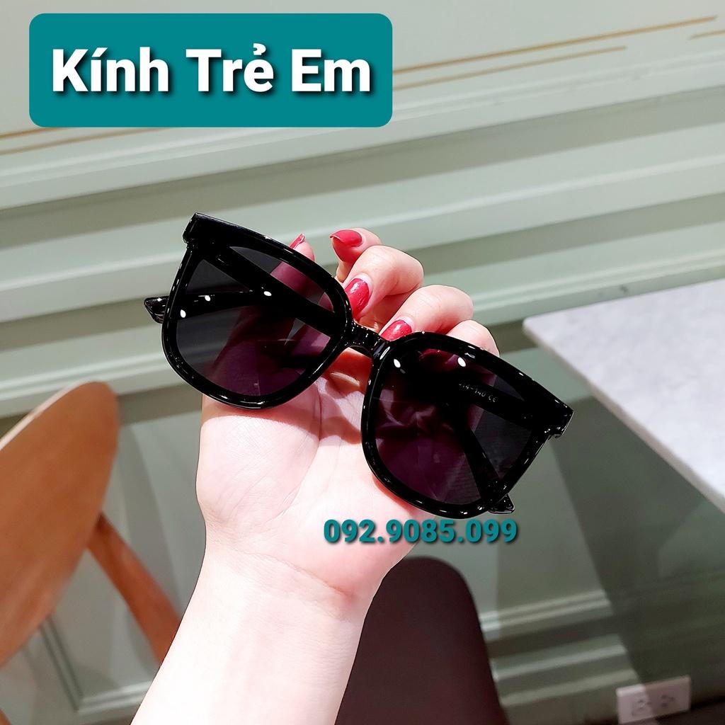 Kính râm cho bé 2t-10t, mắt gọng vuông dễ đeo, cool ngầu V0008