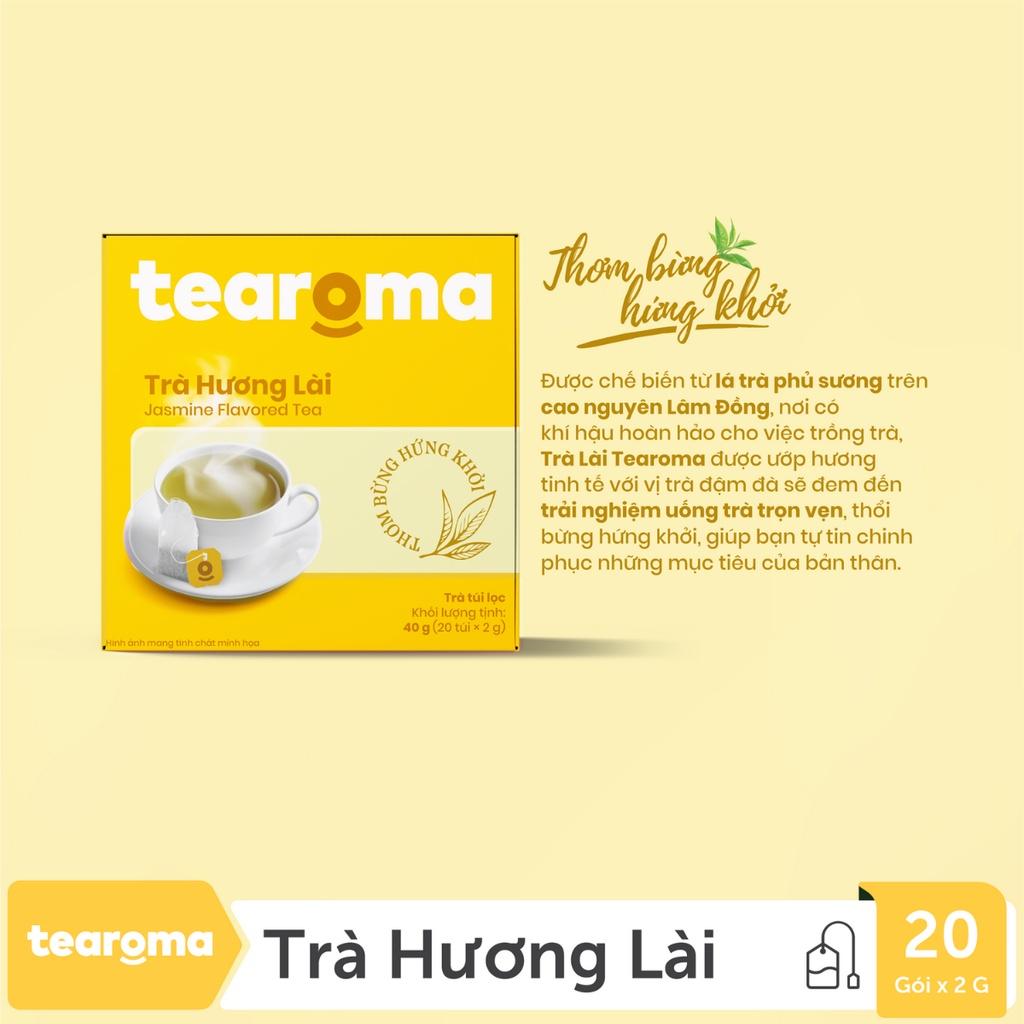 Tearoma Trà Lài túi lọc 20 gói x 2g