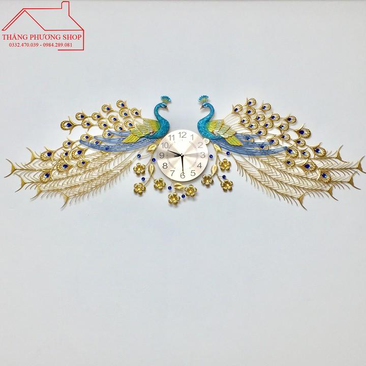 Đồng Hồ Treo Tường Chim Công Uyên Ương TP-031