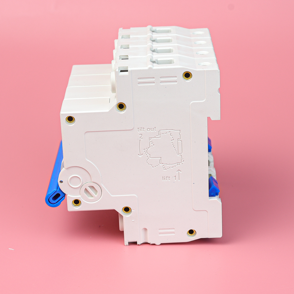 Bộ ngắt mạch Aptomat tự động LW MCB AC 4P 220V 380V Bảo vệ quá tải ngắn mạch