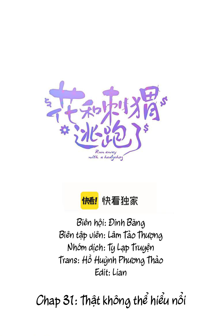 hoa và nhím cùng bỏ trốn chapter 31 2