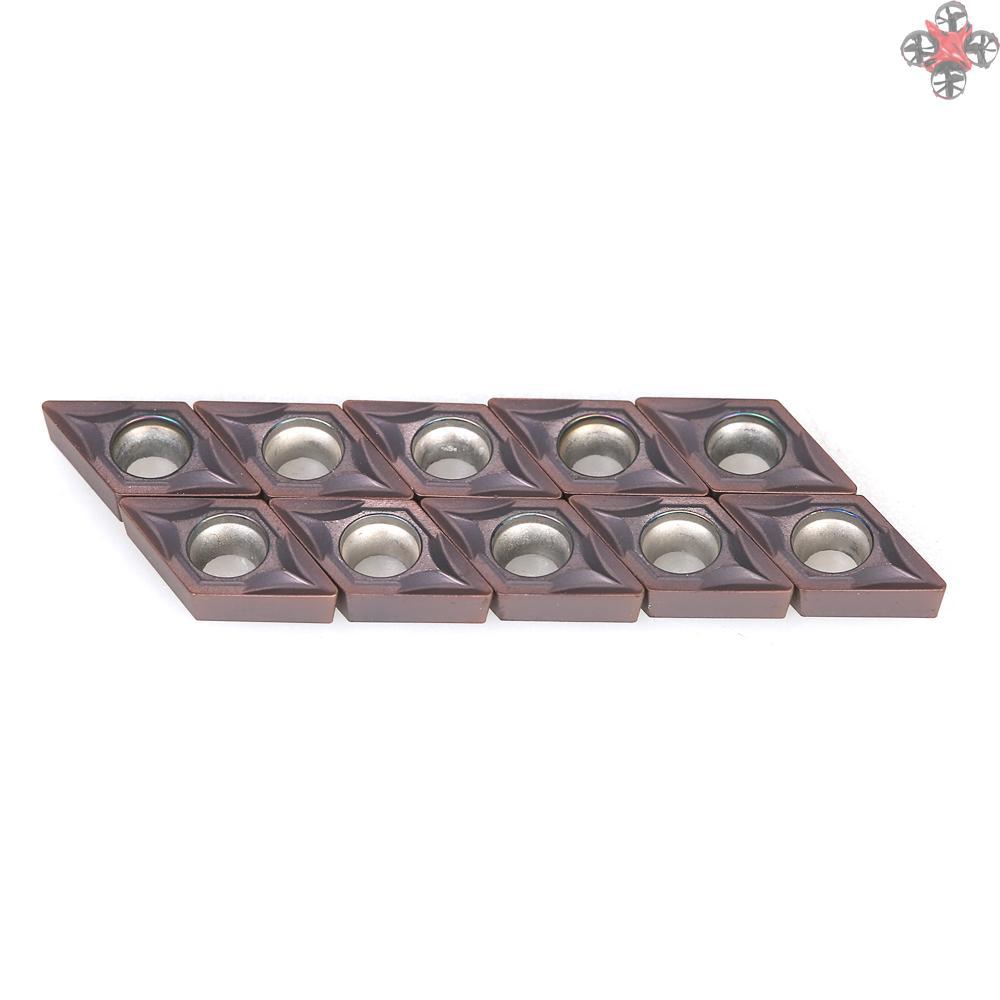 Set 10 Bộ Chèn Cacbua Dcmt0702 Ybc205 Cho Máy Tiện