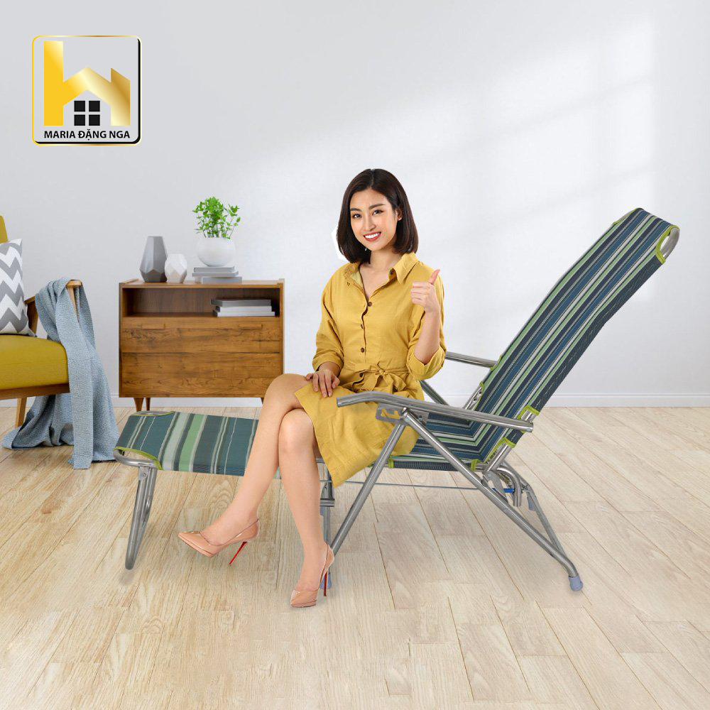 Ghế du lịch,Ghế bố xếp bẹ dù dùng cho văn phòng thư giãn ,đi du lịch,nằm xem tivi, nằm thư giãn