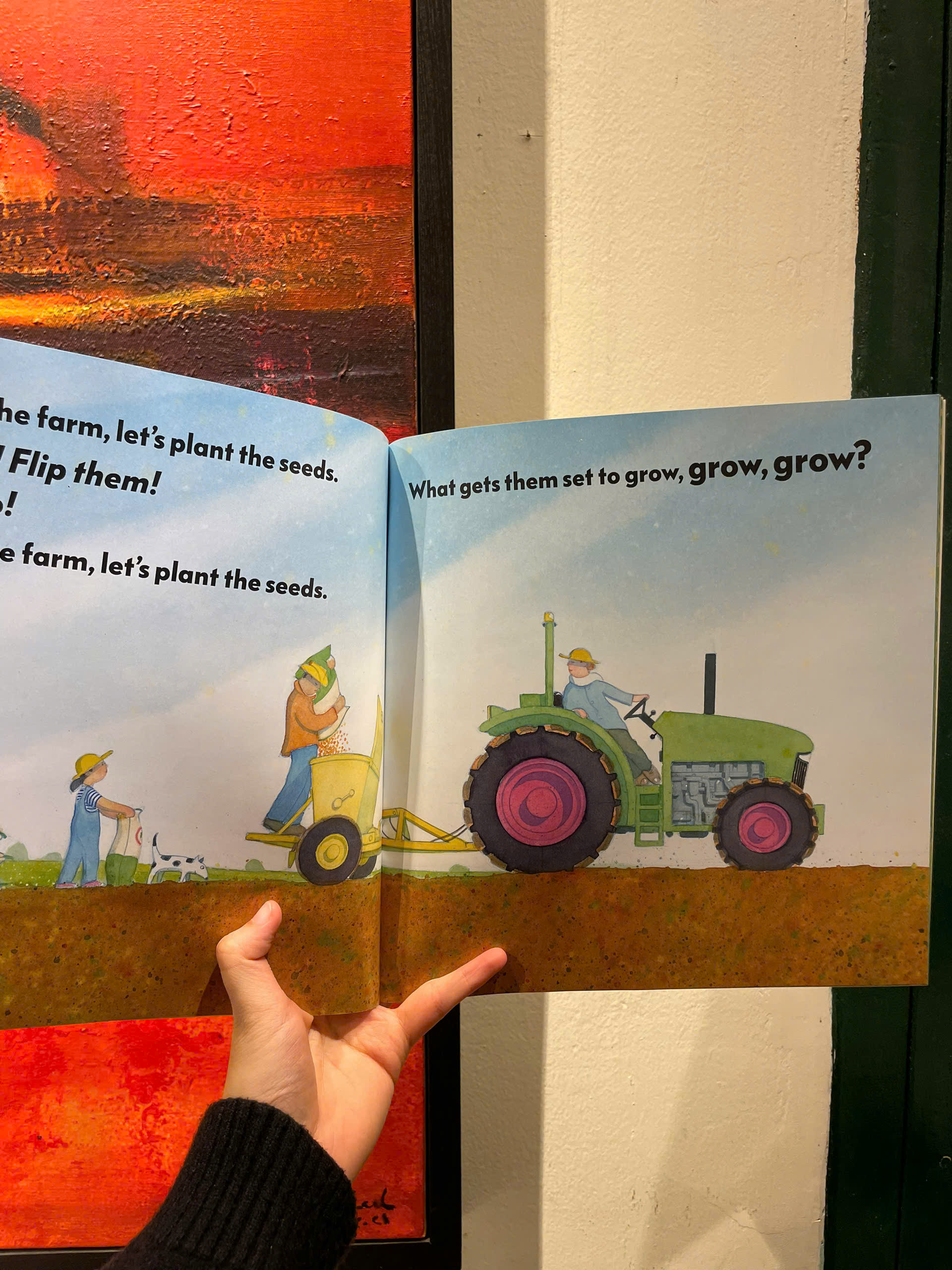 Tractor by Sally Sutton - Children Picture book in English - UK - Sách Ngoại Văn Nhập Khẩu