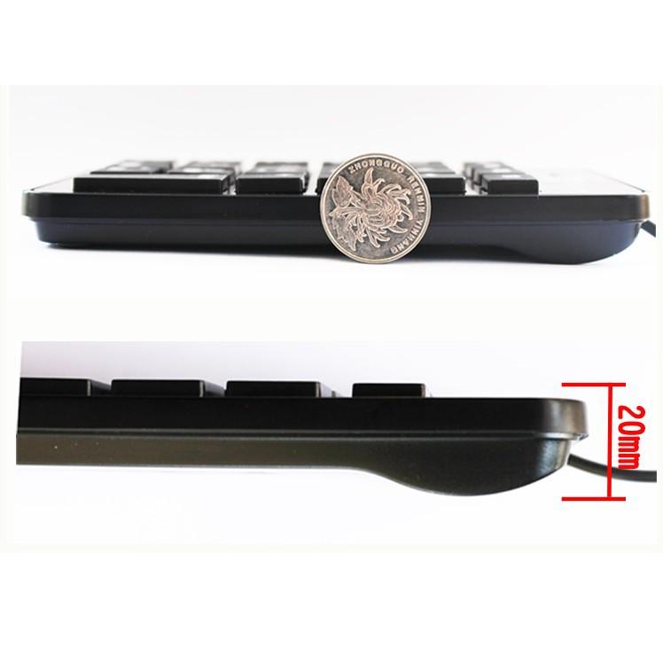 Bàn phím số rời cổng USB R8 1810 . Bàn phím số kế toán nhỏ gọn, tiện dụng