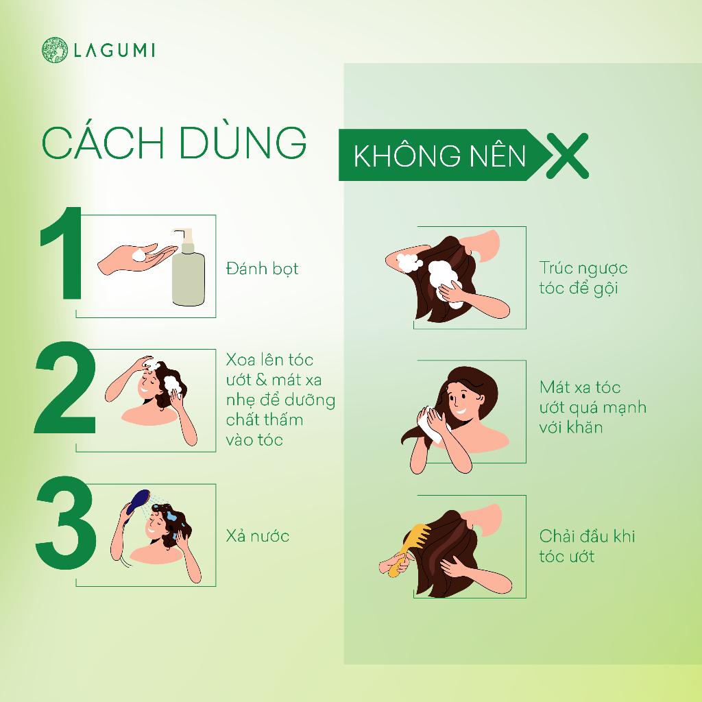 Bộ Gội Xả Nghệ Đen Tràm Trà Lagumi Hỗ Trợ Làm Sạch Giảm Bết Dầu Ngăn Tóc Gãy Rụng Bồng Bềnh Suôn Mượt