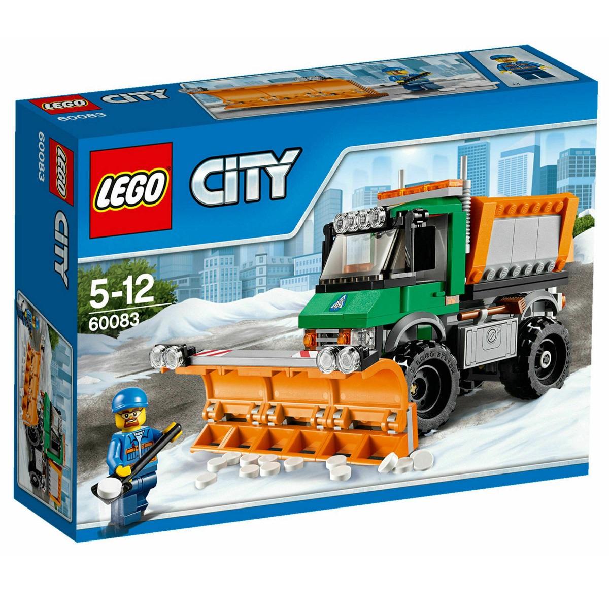 Bộ lắp ráp LEGO City 60083 Xe Ủi Tuyết