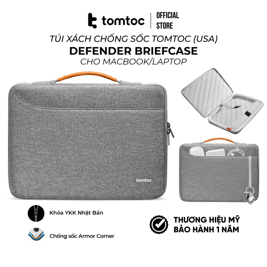 Túi xách chống sốc Tomtoc Spill-Resistant cho Macbook và Laptop 13/14/15/16” - Hàng chính hãng