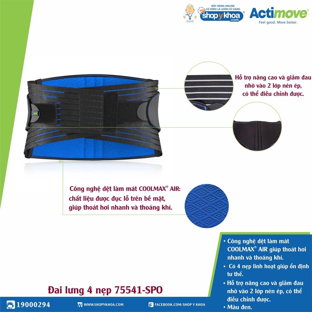 Đai lưng 4 nẹp 75541-SPO Actimove Back Support