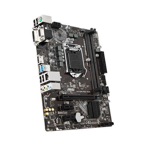 Bo mạch chủ Main MSI H310M PRO-VDH DDR4 Socket LGA 1151-V2 - Hàng chính hãng