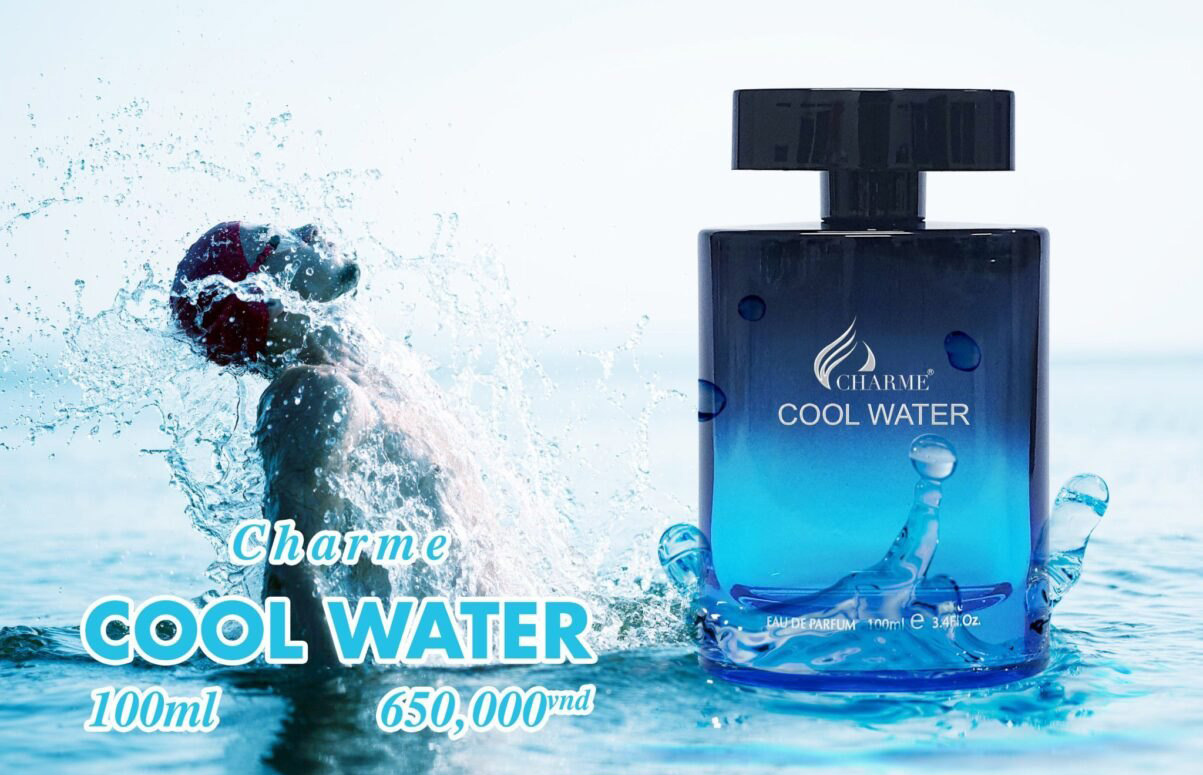 Nước Hoa Nam Charme Cool Water 100ml