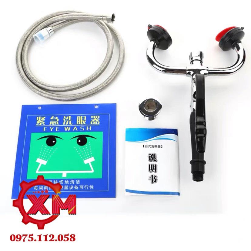 Vòi rửa mắt khẩn cấp-thiết rửa mắt khẩn cấp kết hợp rửa tay