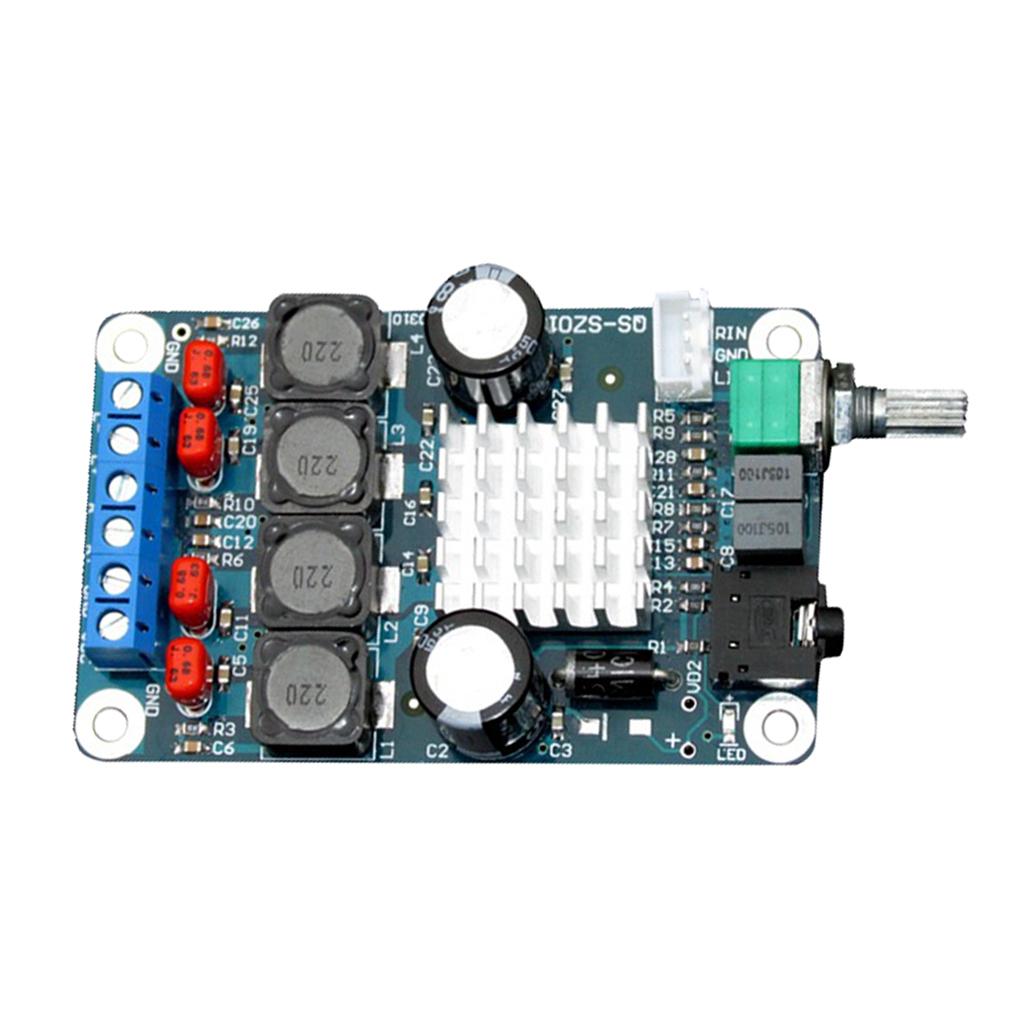 2x50W Dual-Channel Subwoofer Amplifier Board for Home DIY Speaker System