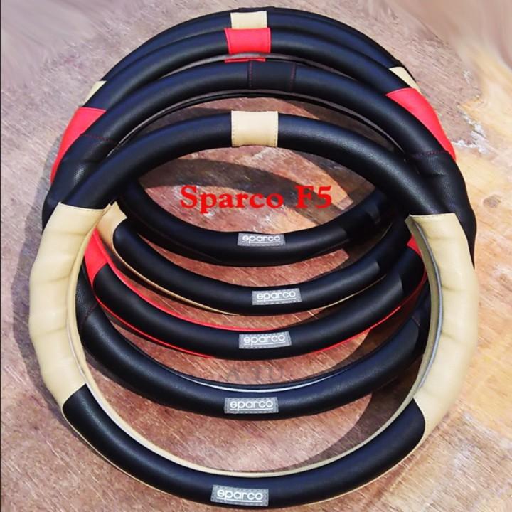 Bọc Vô Lăng Tay Lái Xe Hơi, Ô Tô Cao Cấp Thương Hiệu SPARCO - F5