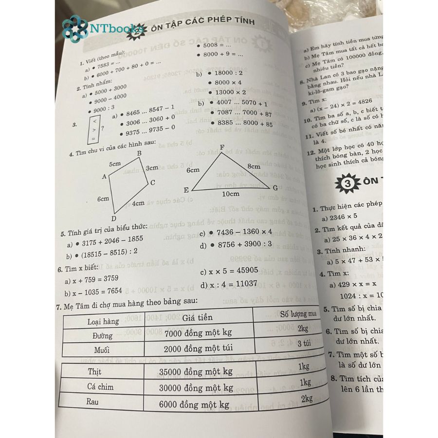 Sách 500 bài toán cơ bản và nâng cao lớp 4 (Đánh giá năng lực phát triển tư duy)