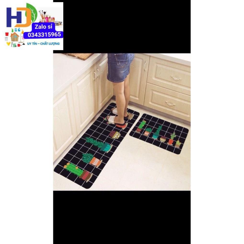 COMBO 2 MIẾNG THẢM LAU CHÂN NHÀ CAO CẤP