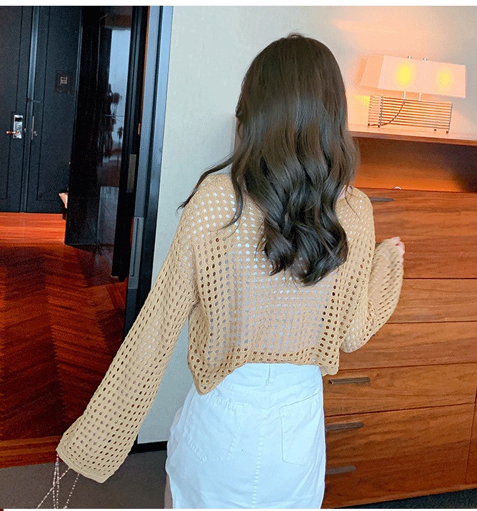 [MẪU HOT] Áo khoác len croptop áo len lửng tay dài khoác ngoài mềm mại sang trọng C104