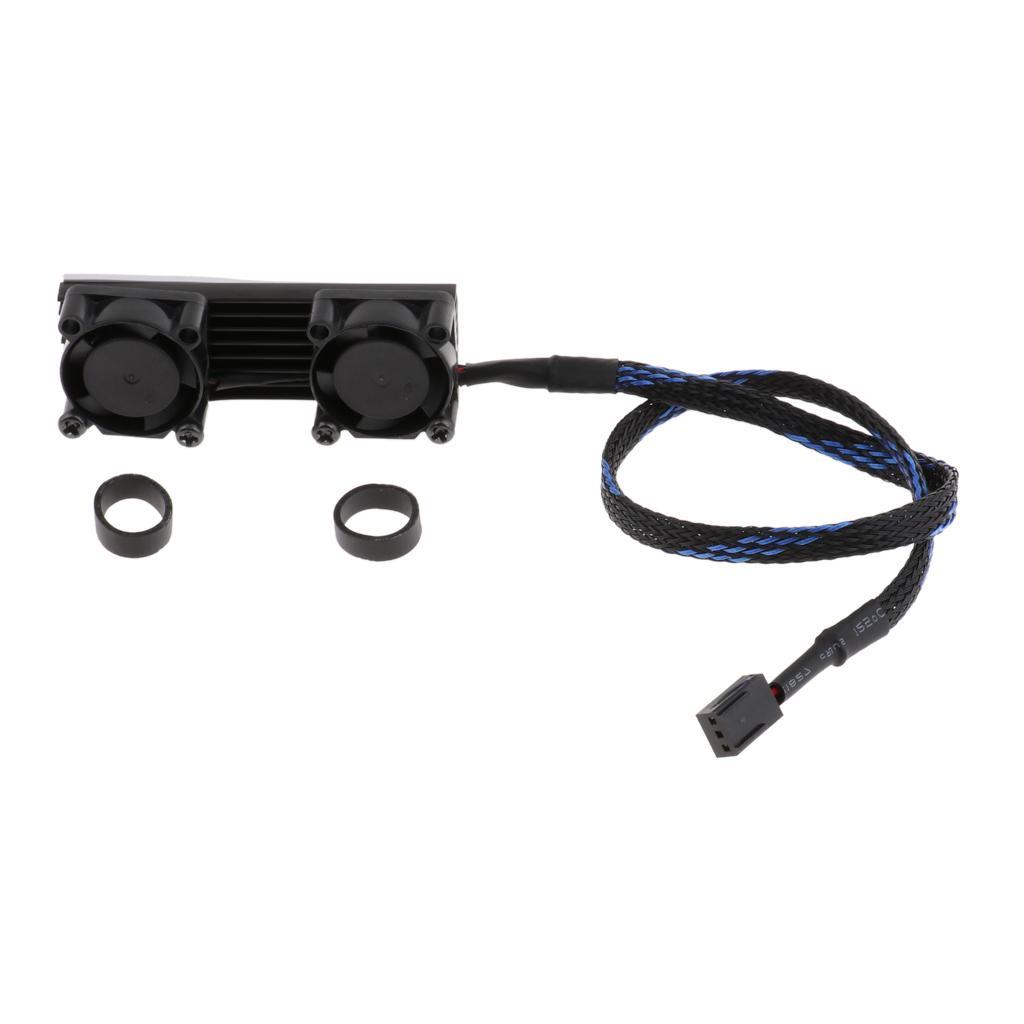 M.2 SSD 2280 3 Pin Dual Active Black
