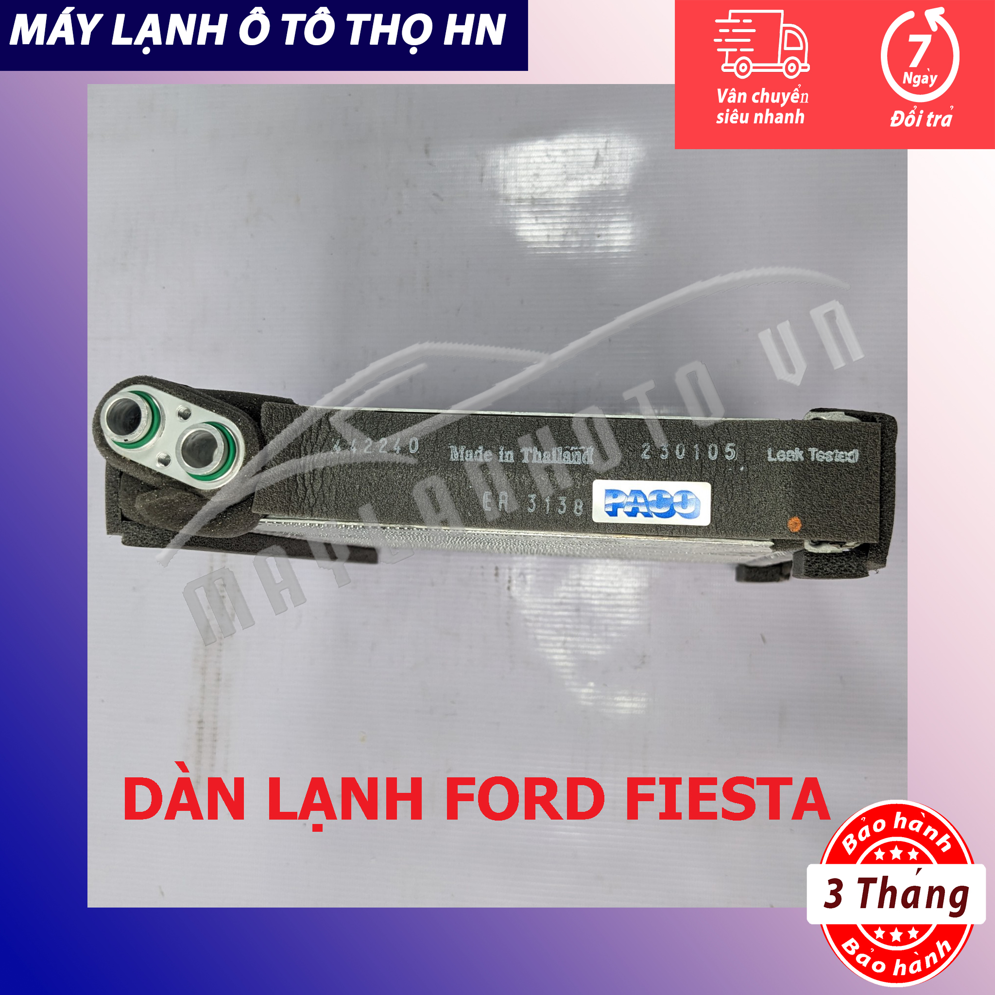 Dàn lạnh Ford Fiesta - Mazda 2 2010 2011 2012 2013 2014 Hàng xịn Thái Lan 10 11 12 13 14