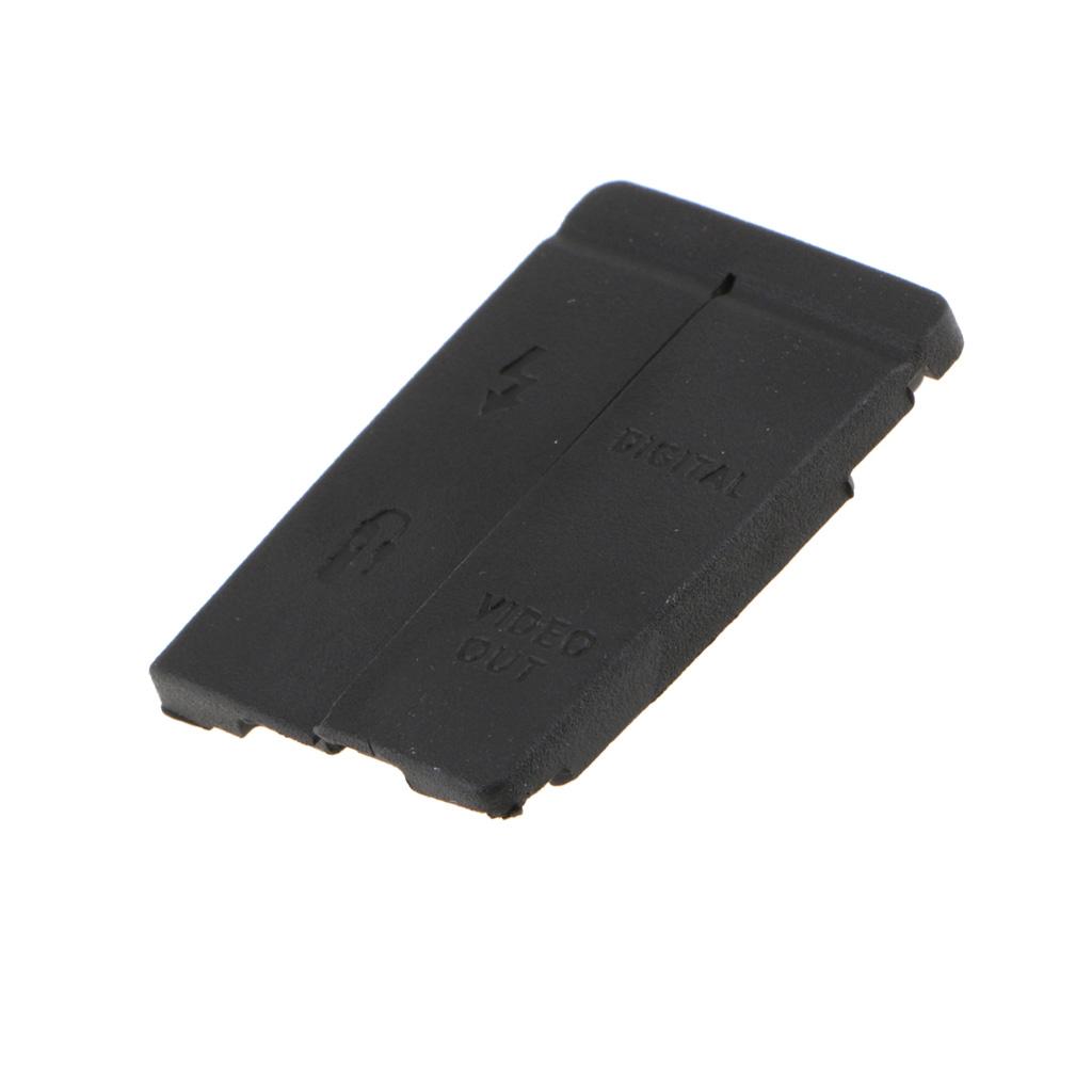 USB HDMI Rubber Dust Door Cover Lid Cap Replacement For Canon EOS 5D Digital Cameras