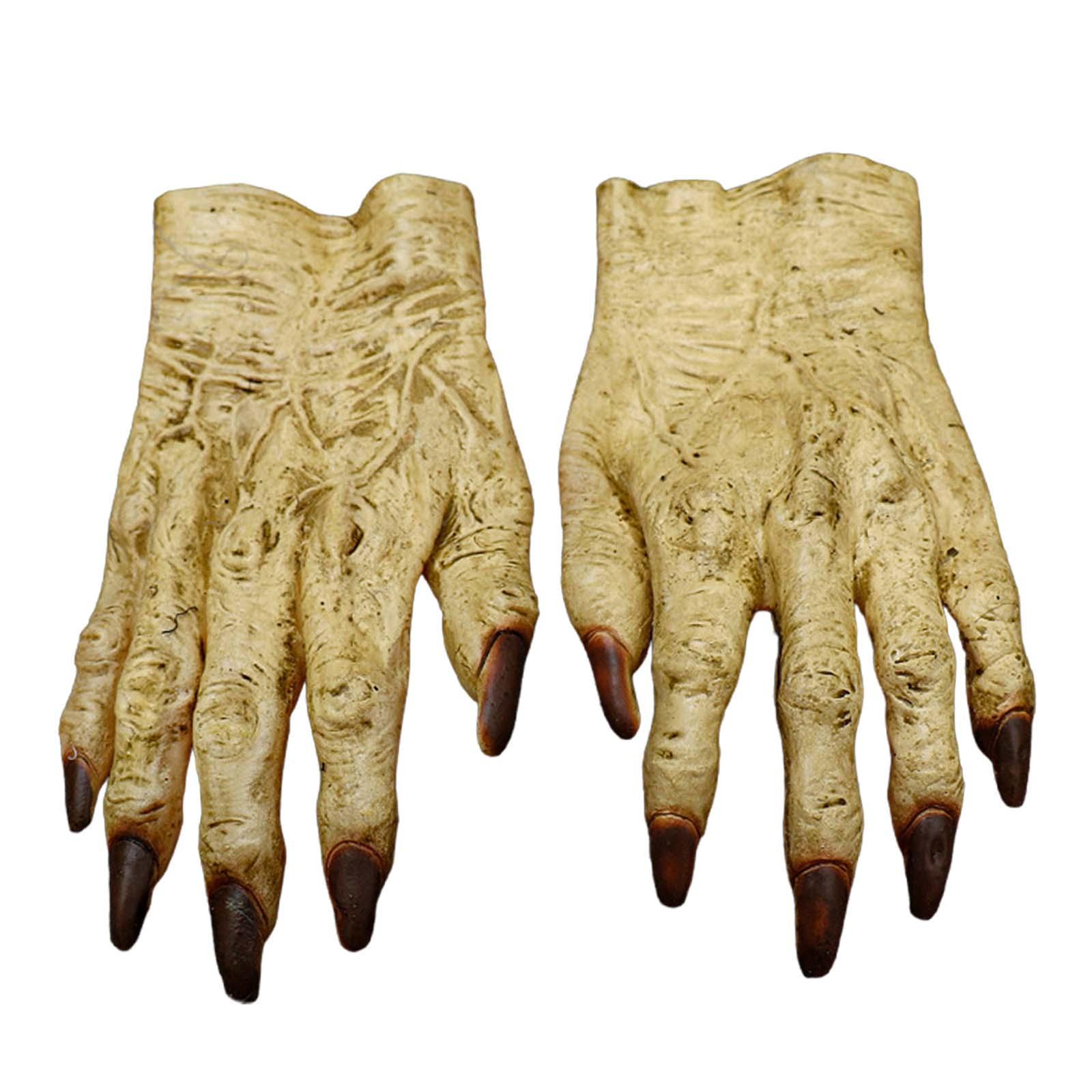 Halloween Costume Gloves Roles Play for Themed Party Photo Props Dressing up