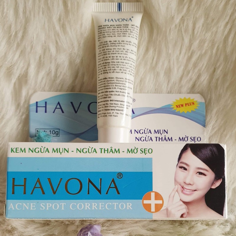 Kem Ngừa Mụn Thâm Dị Ứng HAVONA (New)