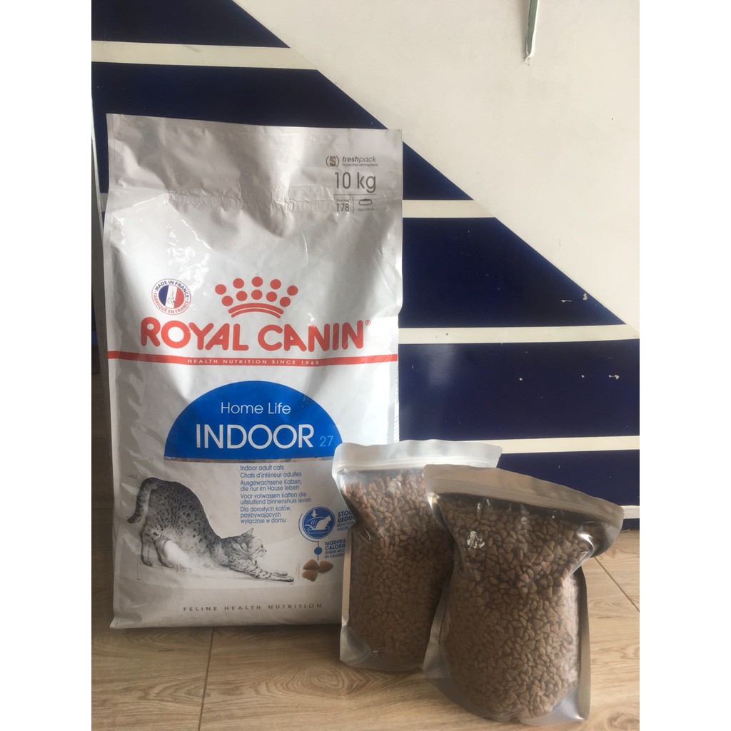 [Túi 1kg] Thức ăn mèo Royal Canin Indoor 27 cho Mèo trên 12 tháng